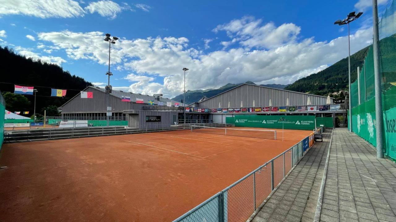 Ferienwohnung Mit Idyllischer Aussicht Klosters-Serneus Exterior foto