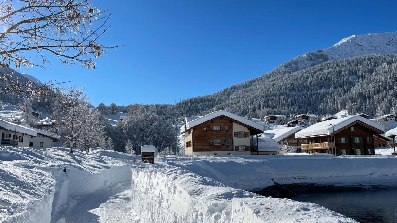 Ferienwohnung Mit Idyllischer Aussicht Klosters-Serneus Exterior foto