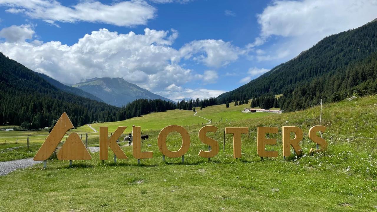 Ferienwohnung Mit Idyllischer Aussicht Klosters-Serneus Exterior foto