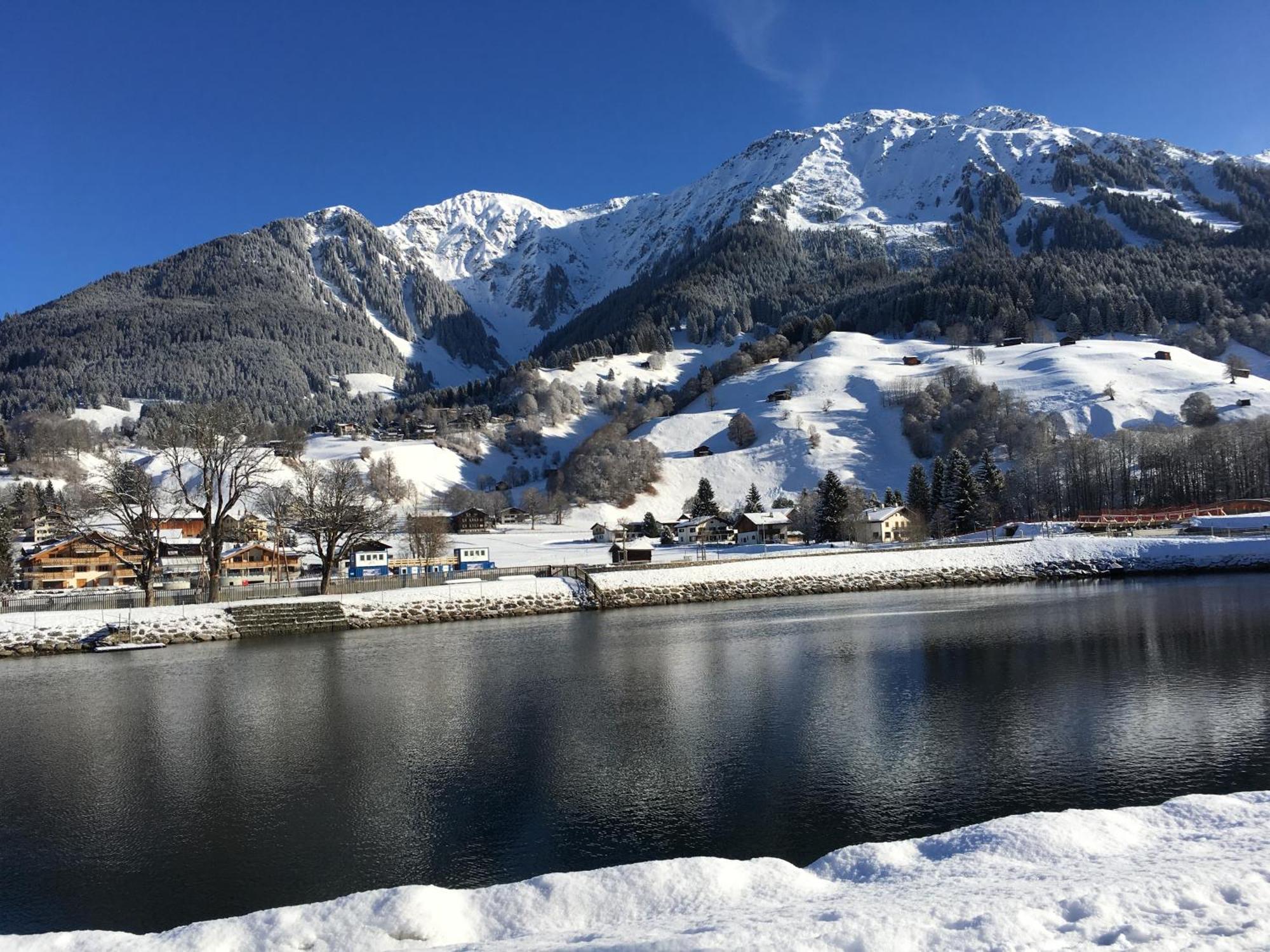 Ferienwohnung Mit Idyllischer Aussicht Klosters-Serneus Exterior foto